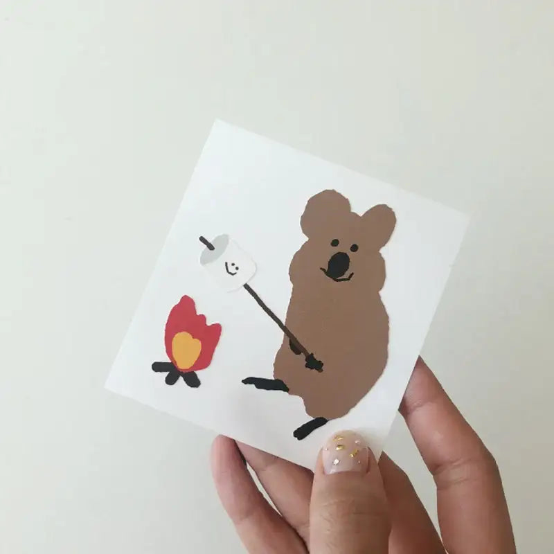 Dinotaeng - S`MORE Quokka Sticker - Dinotaeng - Sticker - Harumio