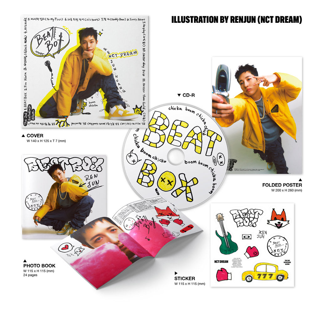 NCT DREAM - 2nd Album Repackage - Beatbox Digipack Version (Random)