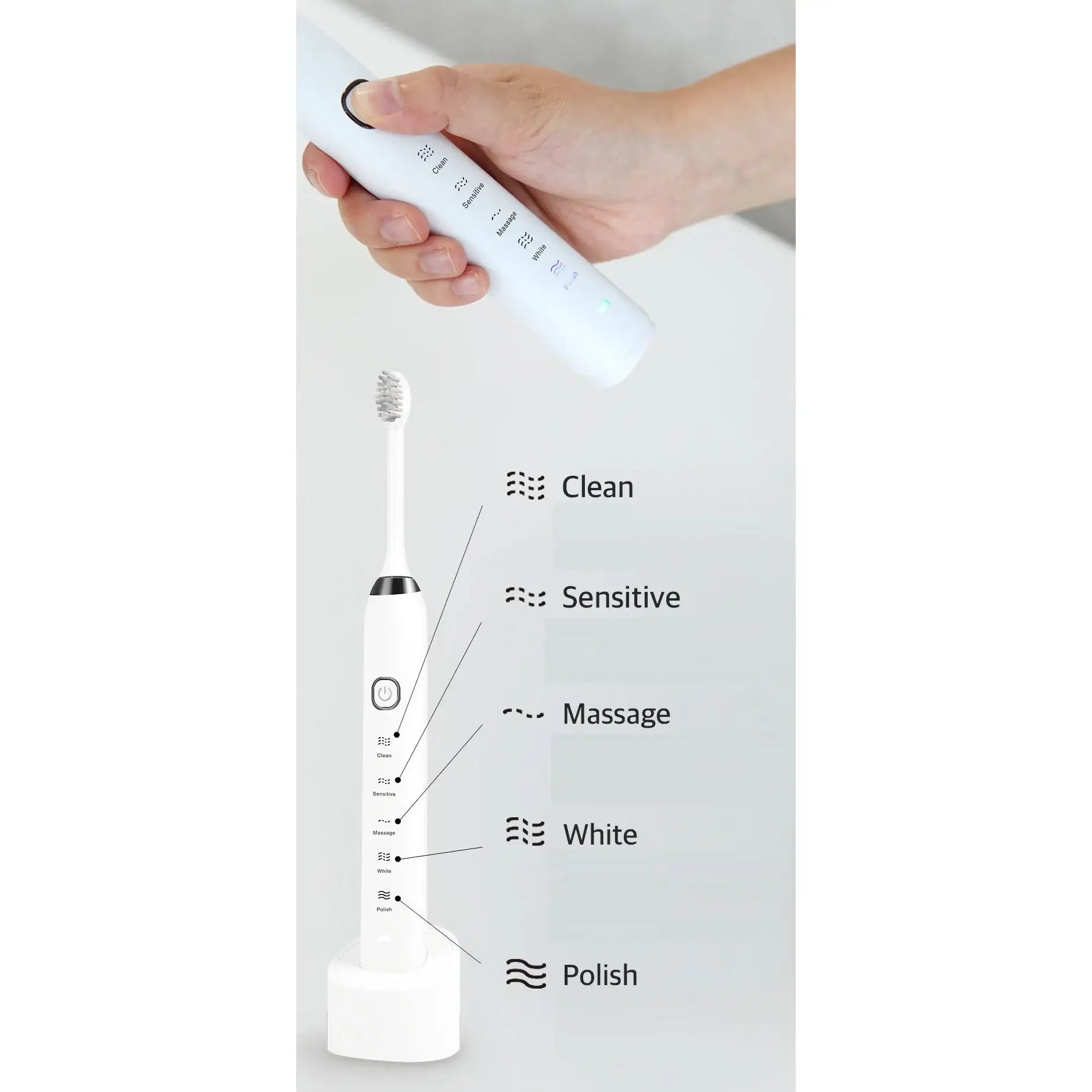Mari Steiger - Powerpik Prosonic Optimum Electric Toothbrush - Mari Steiger - Home & Living, Accessories - Harumio