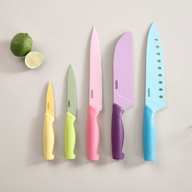 Neoflam - Antibacterial Color Knives Set of 5