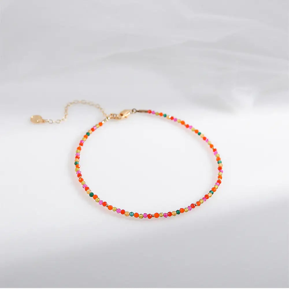 CLUE - Tropical Beads Anklet