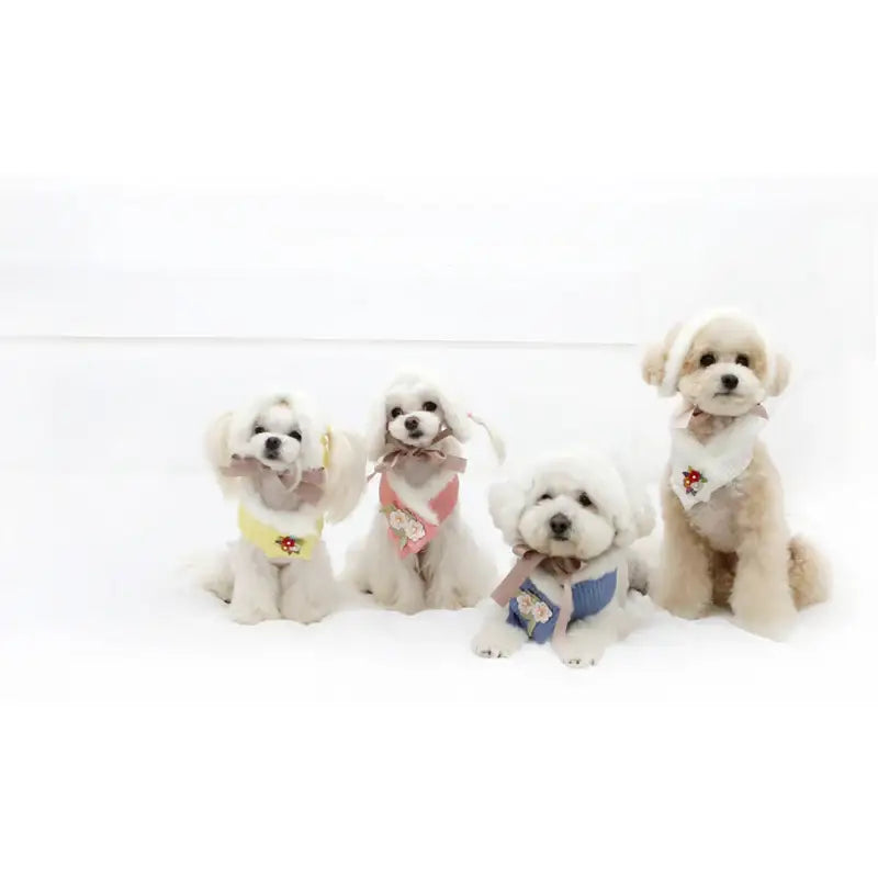 ITSDOG - Pet Narcissus Quilted Scarf - ITSDOG - Pet Accesories - Harumio