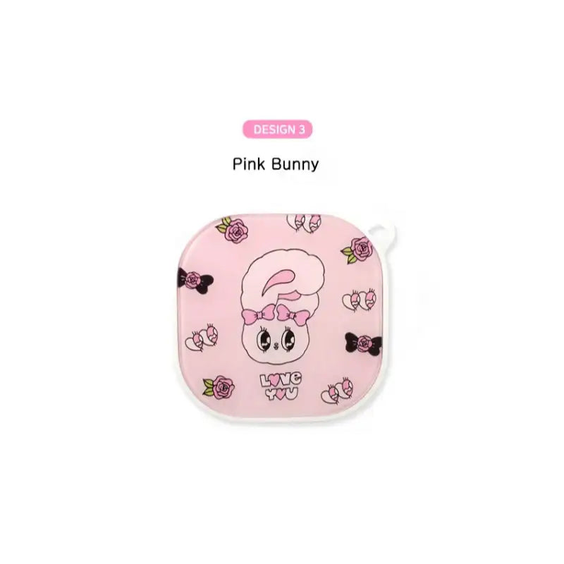 Esther Bunny - Hard Pink Shine Buds Live Case - Esther Bunny - Buds Case - Harumio