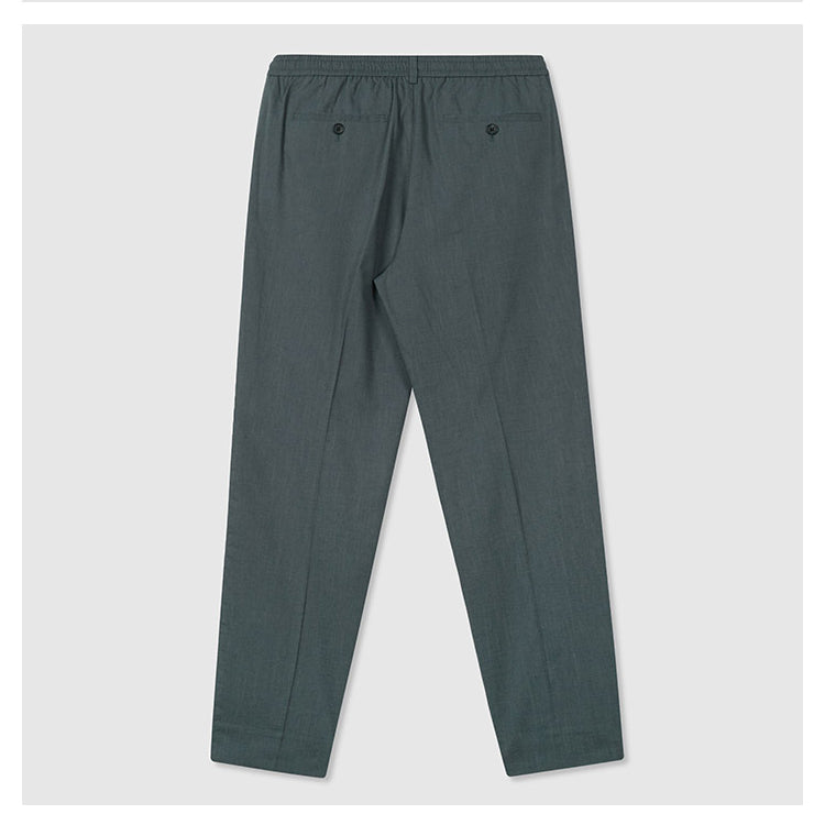 SPAO - COOLTECH Linen Like Full Bending Tapered Pants