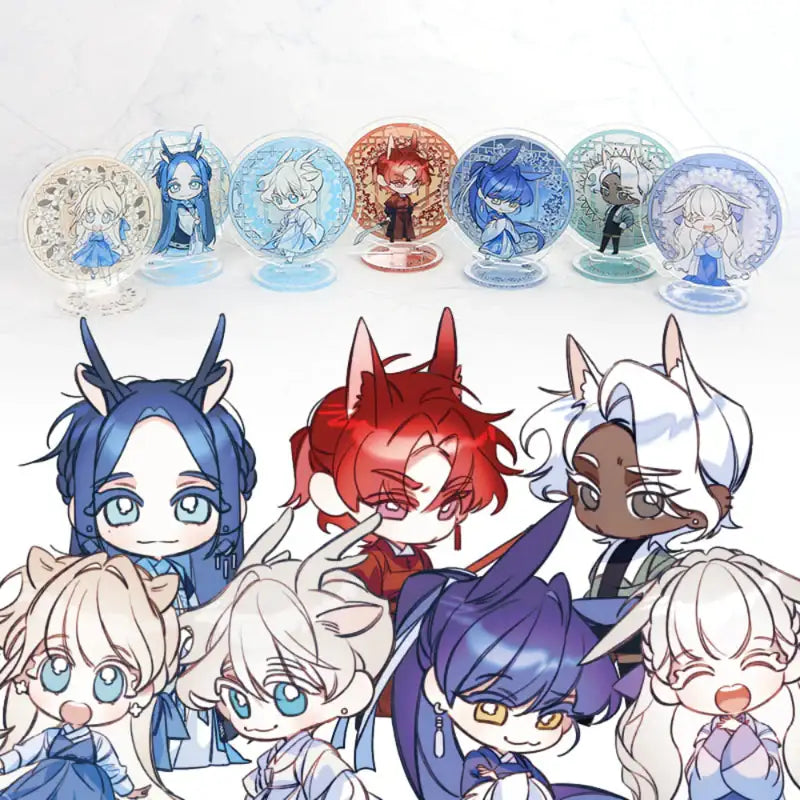 The Last Train of the Season - Acrylic Stands - Webtoon Shop - Acrylic Stand - Harumio