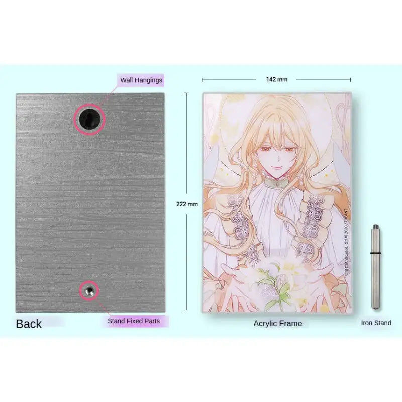 The Villainess Turns The Hourglass - Acrylic Frame Vol.1 Aria - D&C WEBTOON Biz - Acrylic frame - Harumio