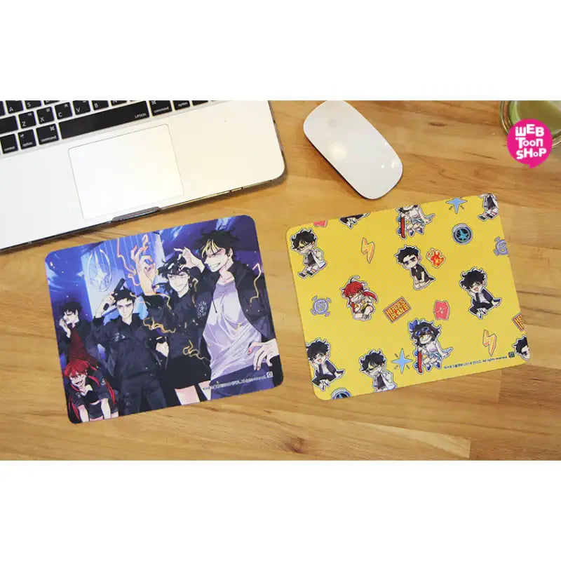 Heroes Plan B - Mouse Pad - Webtoon Shop - Mouse Pad - Harumio