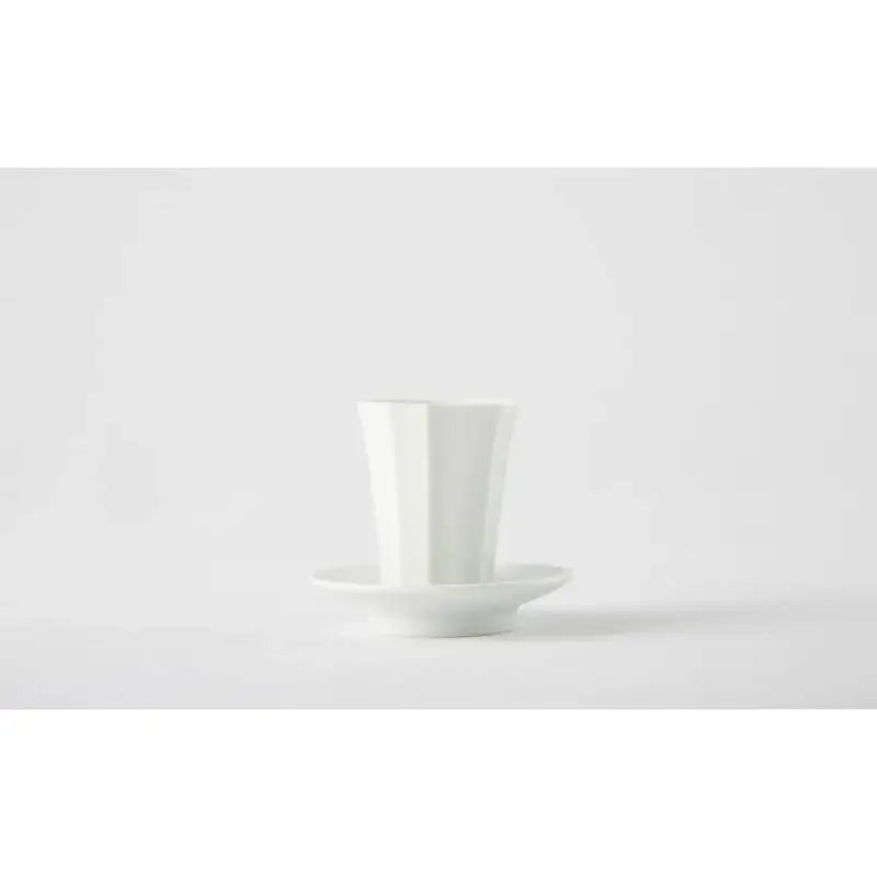 Chaora - White Porcelain Angle Tea Cup Set - Chaora - Tableware - Harumio