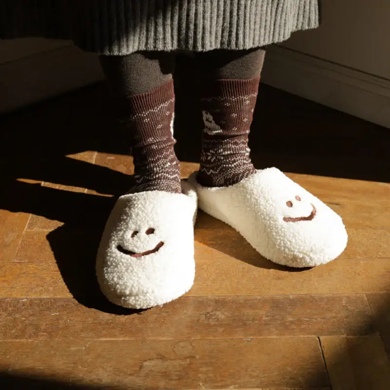 Dinotaeng - Marsh Fluffy Slippers - Dinotaeng - Clothing - Harumio