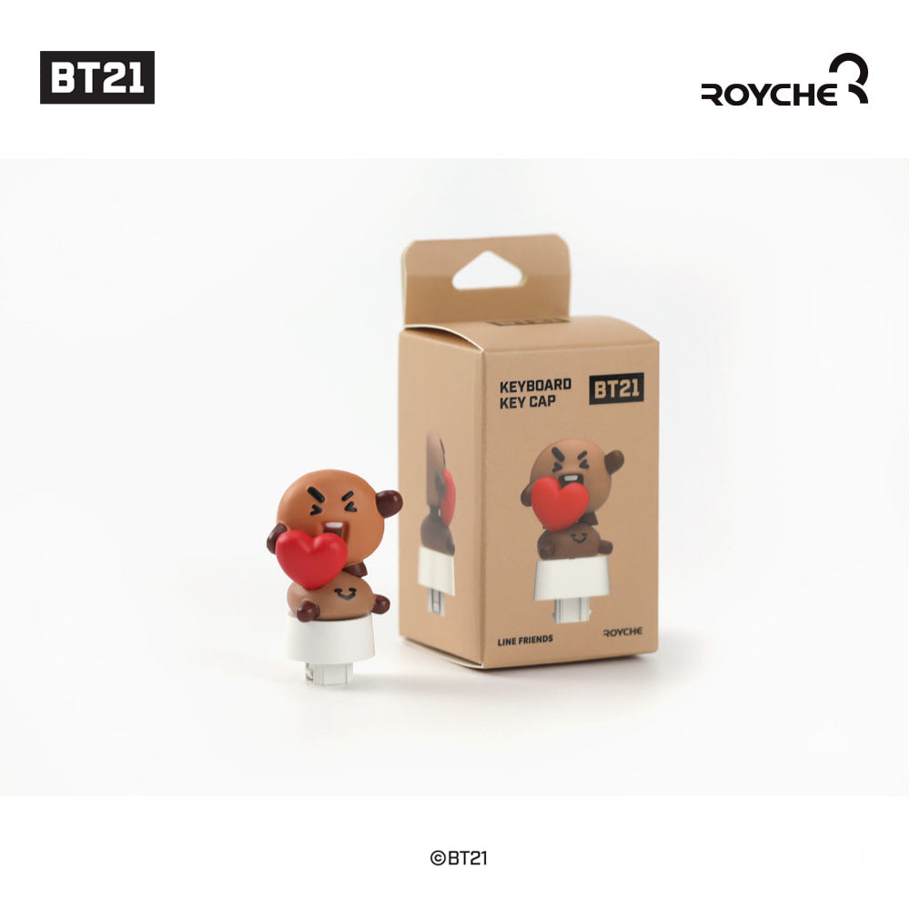 BT21 x Royche - Retro Keyboard Figure Keycap