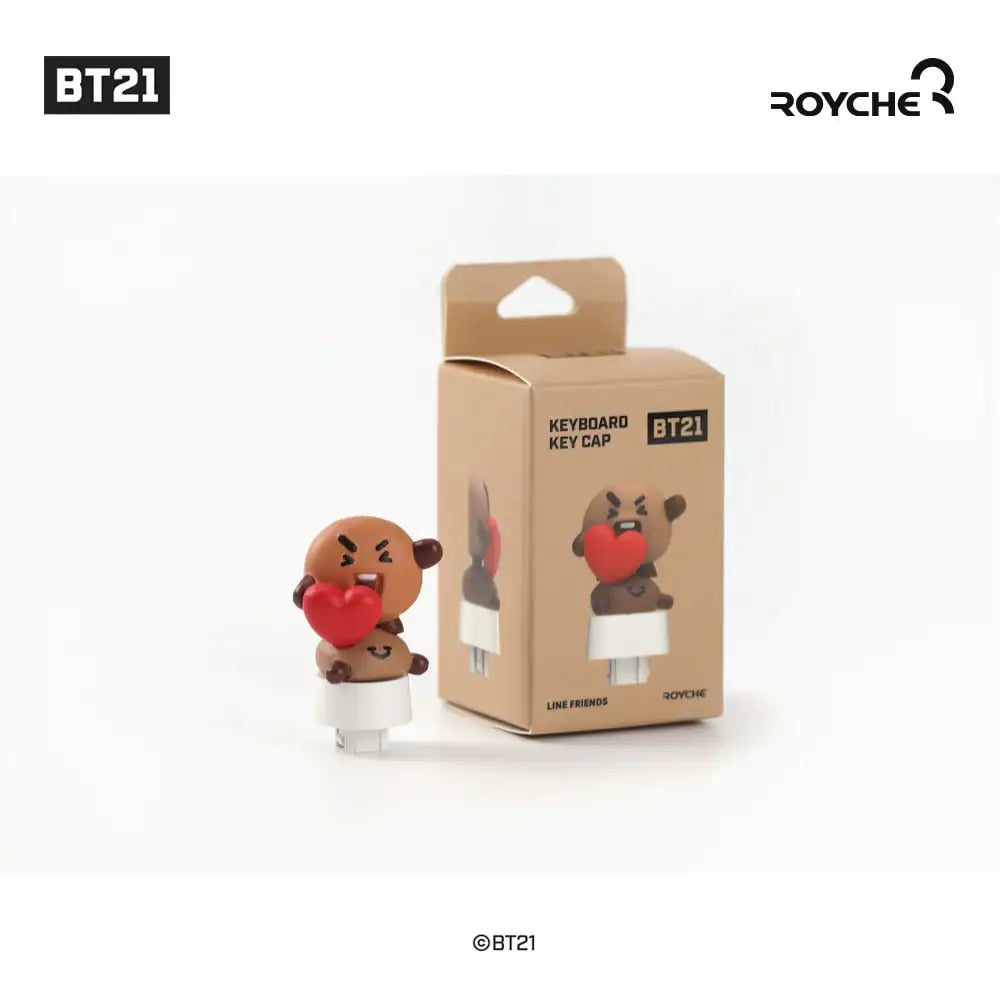 BT21 x Royche - Retro Keyboard Figure Keycap - BT21 x Royche - Keycap - Harumio