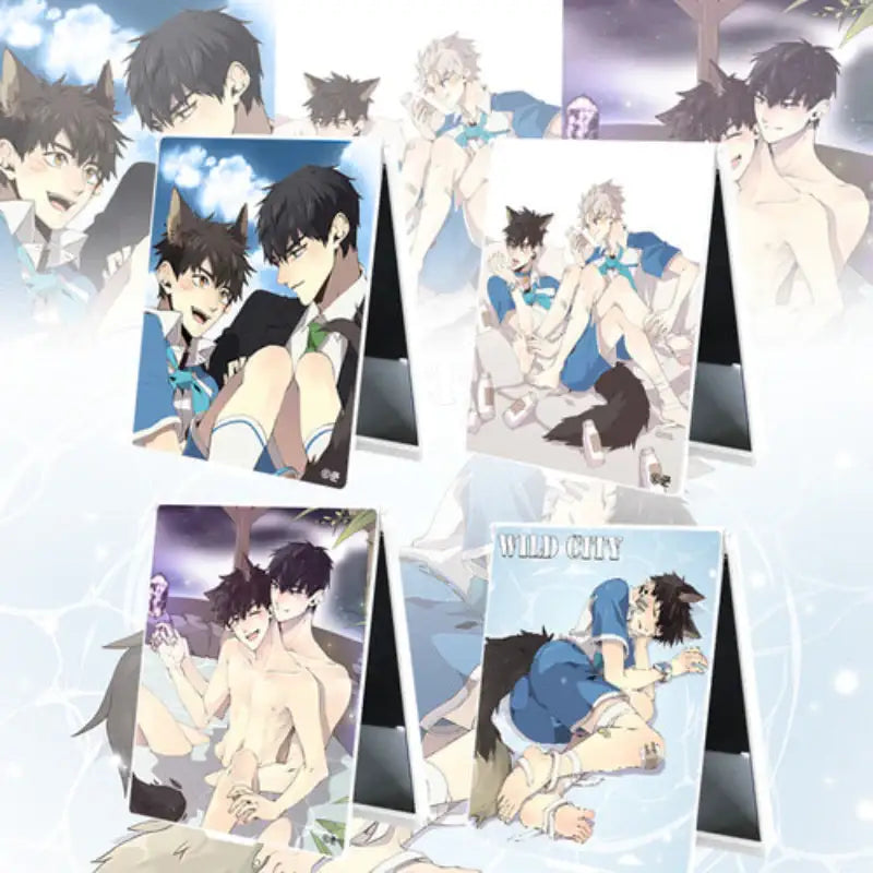 Wild City - Folding Square Mirror - Webtoon Shop - Mirrors - Harumio