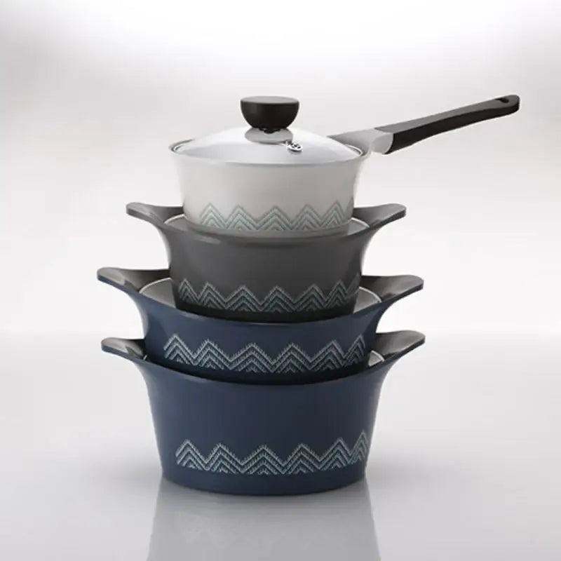 Neoflam - Santorini Low Pot 24cm - Neoflam - Low Pot - Harumio