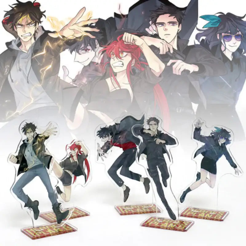 Heroes Plan B - LD Acrylic Stand - Webtoon Shop - Acrylic Stand - Harumio