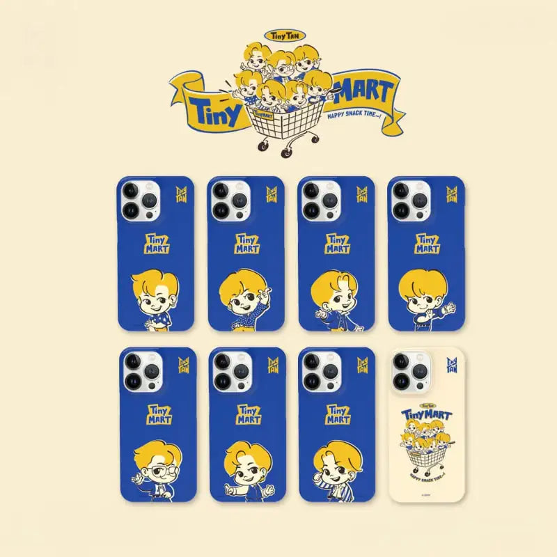 BTS - TinyTAN TinyMART Slim Fit Phone Case - TinyMART - BTS - Accessories - Harumio