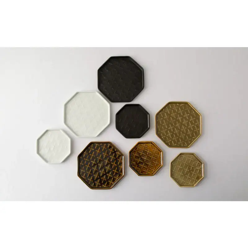 Chaora - Snowflake Octagon Plate - Chaora - Tableware - Harumio