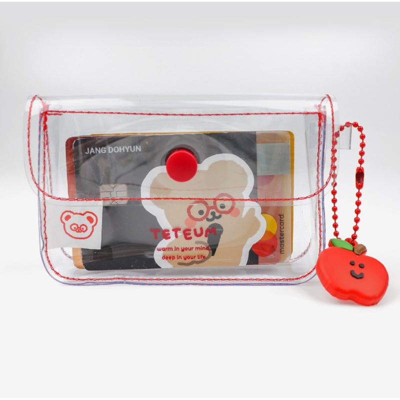 Teteum - Red Stitch Card Wallet