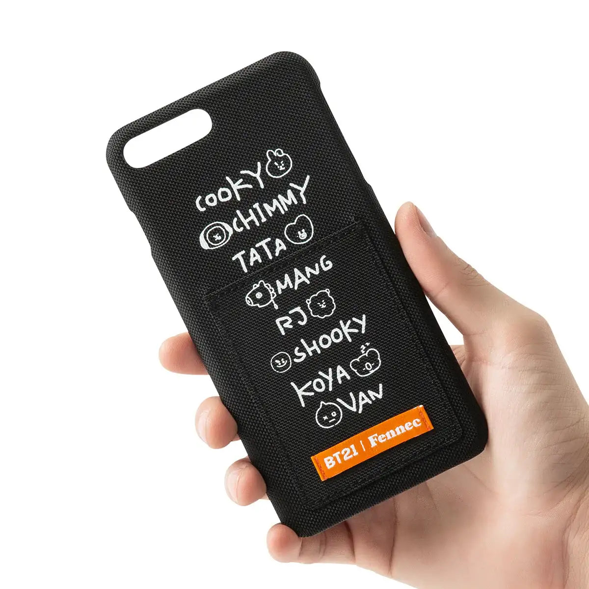 BT21 x Fennec - Lettering iPhone Case - BT21 - Phone Case - Harumio
