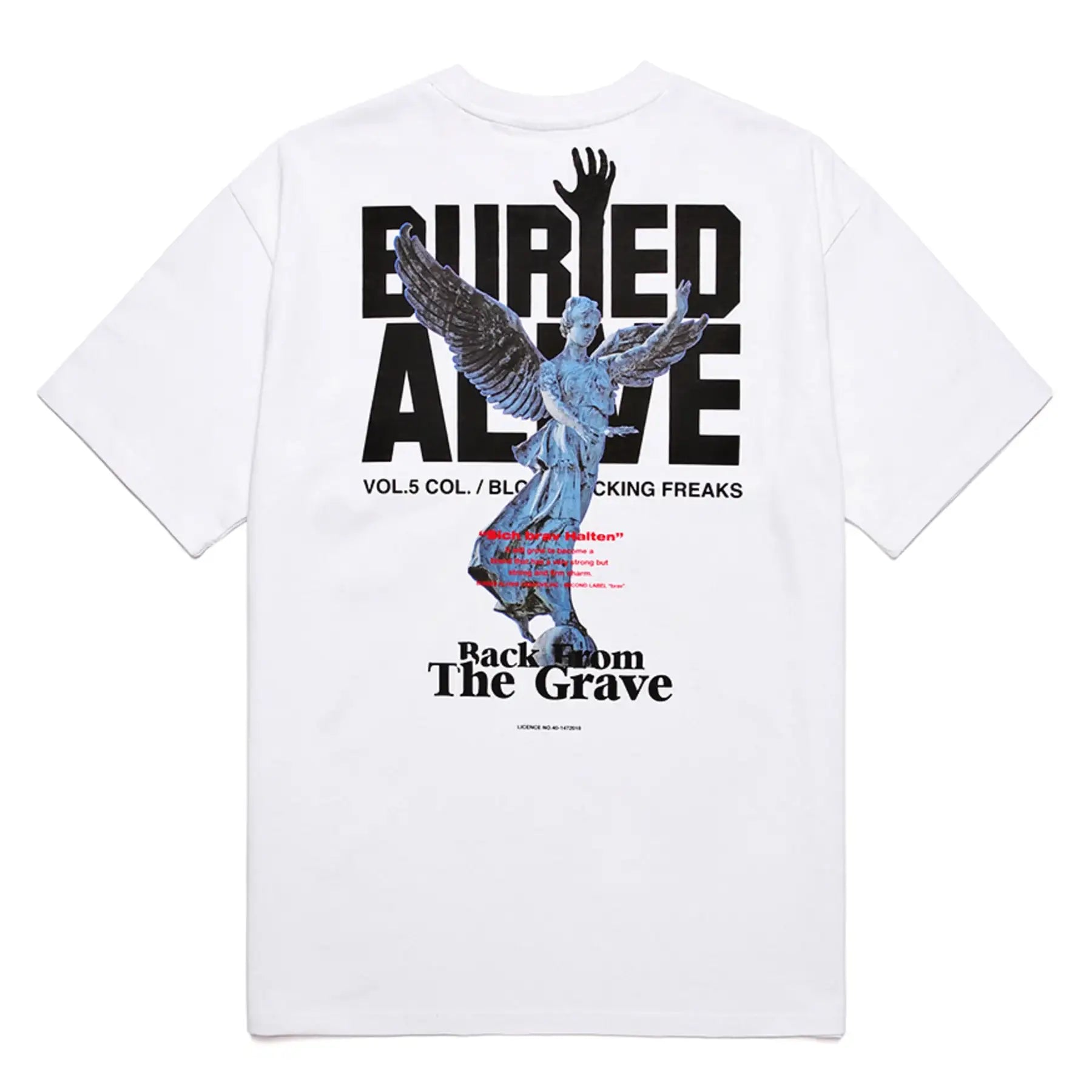 Buried Alive - Angel Short Sleeve T-Shirt - Buried Alive - Clothing - Harumio