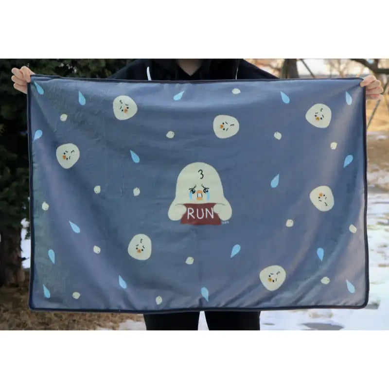 Graduate School Escape Journal - Double-sided Webtoon Blanket - Webtoon Shop - Blanket - Harumio