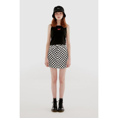 Kirsh - Cherry Print Tank Top - Black