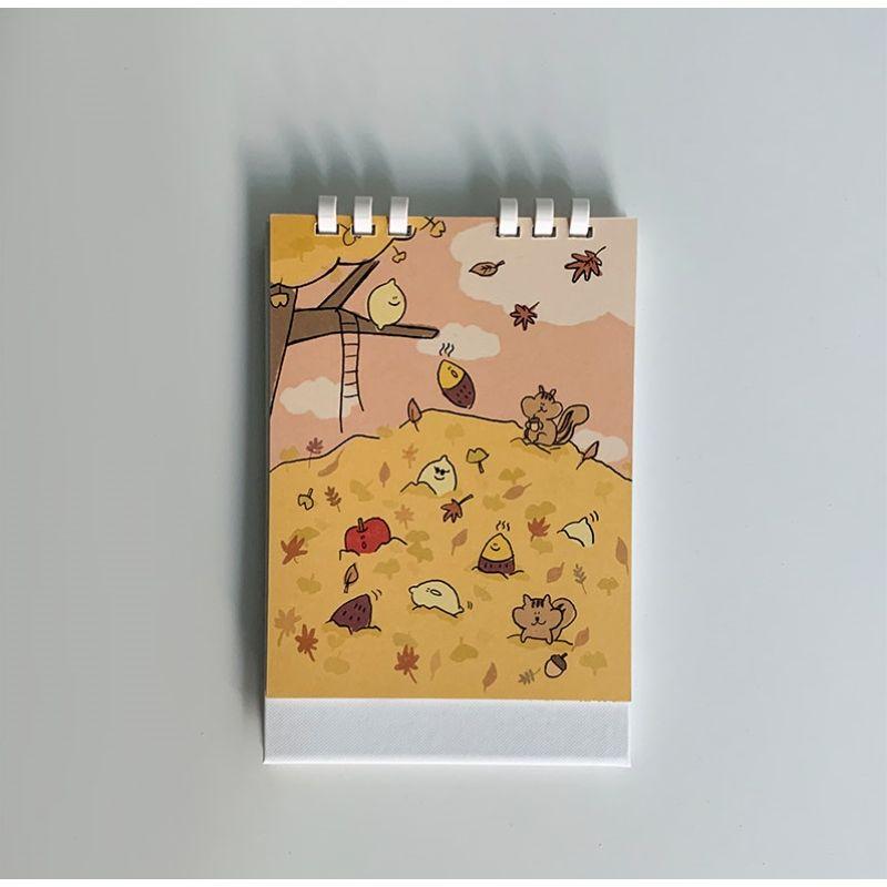 Second Morning - 2022 Triangular Desk Calendar