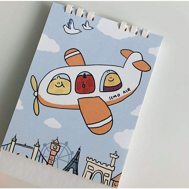 Second Morning - 2022 Triangular Desk Calendar - Second Morning - Desk Calendar - Harumio