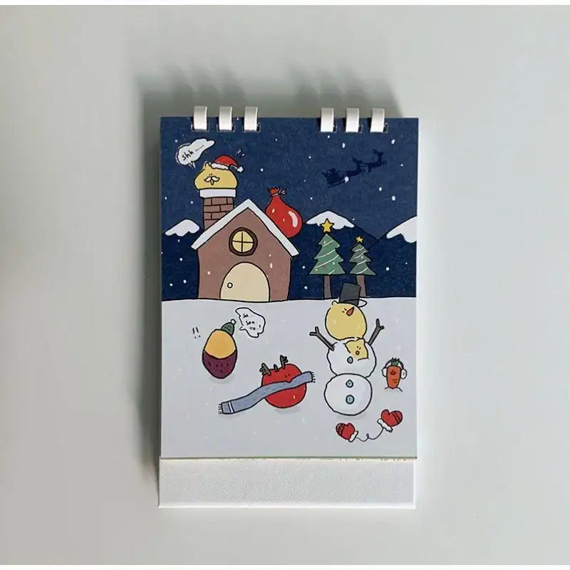 Second Morning - 2022 Triangular Desk Calendar - Second Morning - Desk Calendar - Harumio