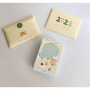 Second Morning - 2022 Triangular Desk Calendar - Second Morning - Desk Calendar - Harumio