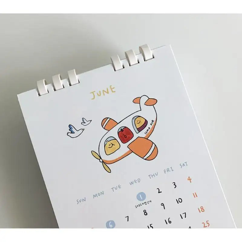 Second Morning - 2022 Triangular Desk Calendar - Second Morning - Desk Calendar - Harumio