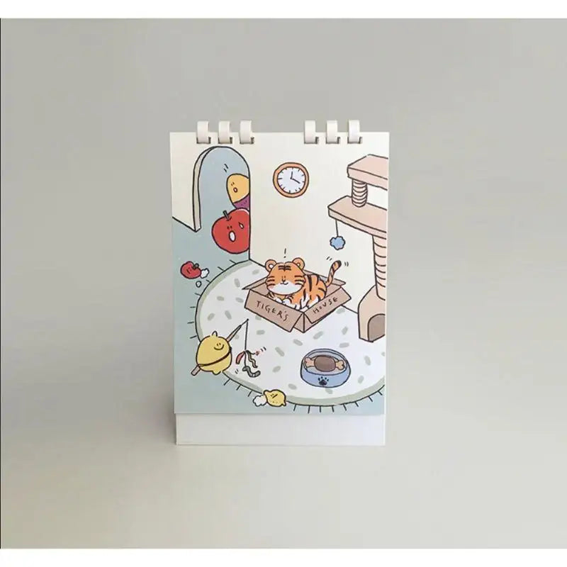 Second Morning - 2022 Triangular Desk Calendar - Second Morning - Desk Calendar - Harumio