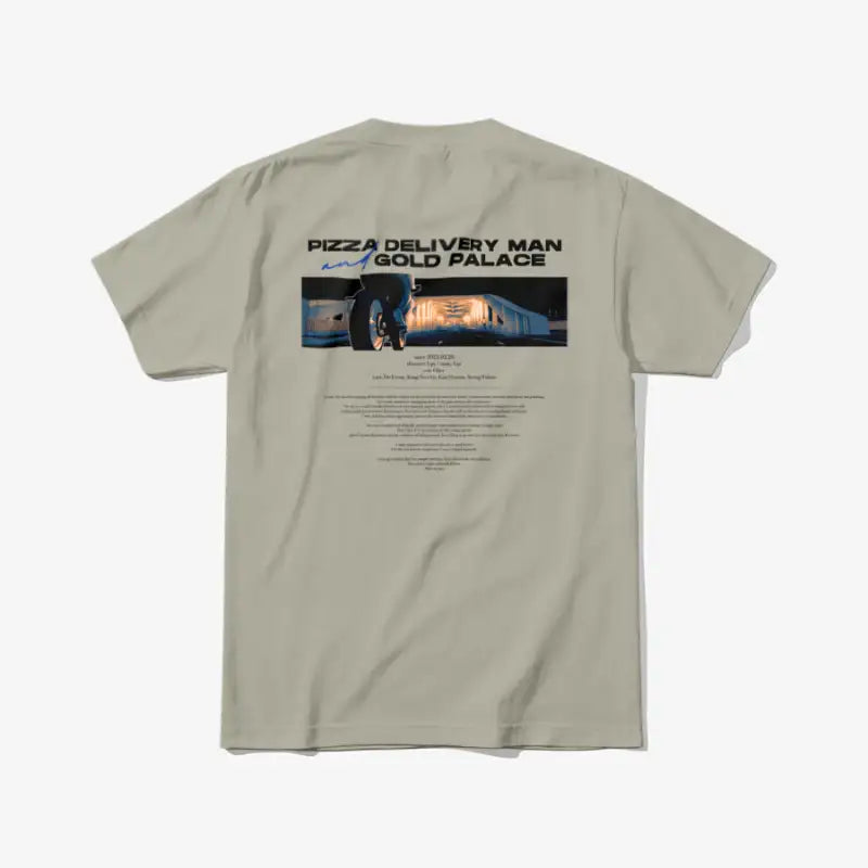 Pizza Delivery Man and the Gold Palace - T-Shirt - Pizza Delivery Man and the Gold Palace - T-Shirts - Harumio