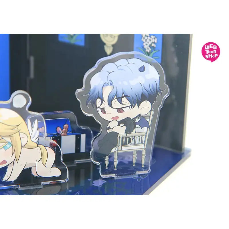 Tentacle Recipe - Acrylic Diorama - Webtoon Shop - Acrylic Stand - Harumio