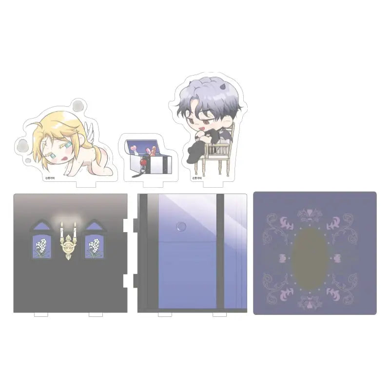 Tentacle Recipe - Acrylic Diorama - Webtoon Shop - Acrylic Stand - Harumio