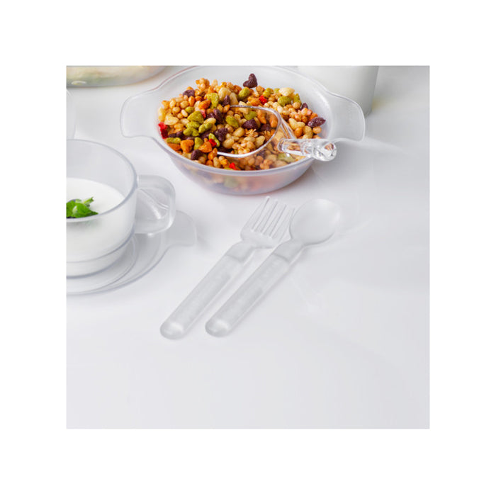 Nineware - Tritan Pure Spoon Fork Set