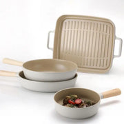 Neoflam - FIKA Induction Frying Pan Set - Neoflam - Kitchenware - Harumio