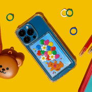 Wiggle Wiggle - Samsung Series Transparent Card Case - Wiggle Wiggle - Phone Case - Harumio