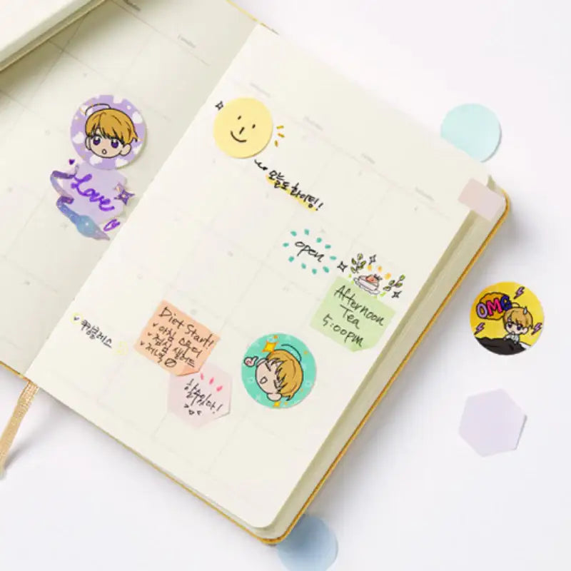 When the Third Wheel Strikes Back - Art Tin Case Set - Webtoon Friends - Tin Case - Harumio