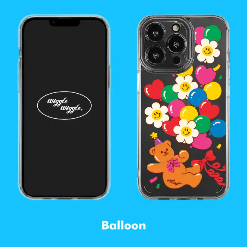 Wiggle Wiggle - Samsung Series Transparent Case 3 - Wiggle Wiggle - Phone Case - Harumio
