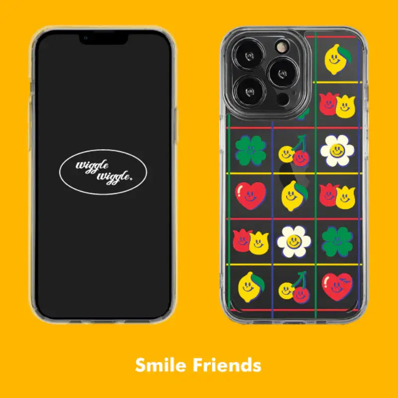 Wiggle Wiggle - Samsung Series Transparent Case 3 - Wiggle Wiggle - Phone Case - Harumio