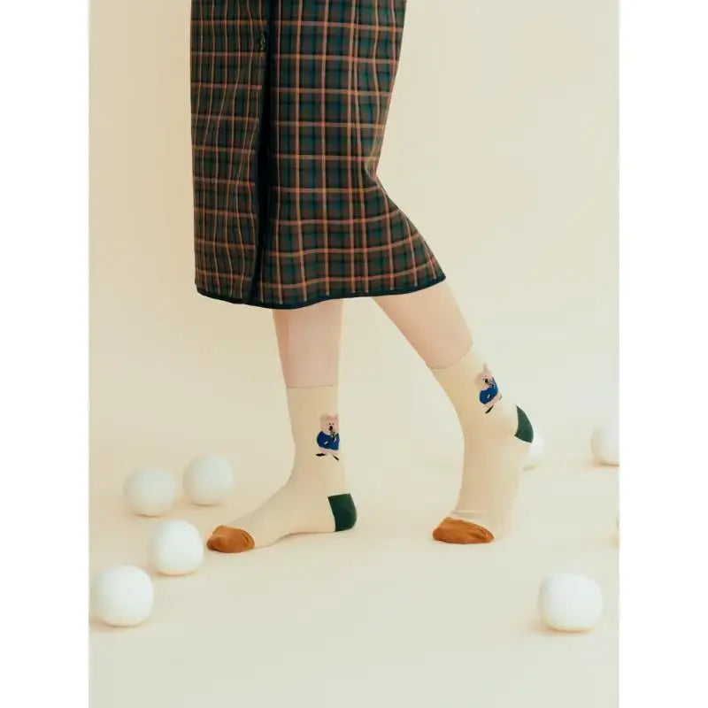 Dinotaeng - Quokka & BOBO Single Socks - Dinotaeng - Socks - Harumio