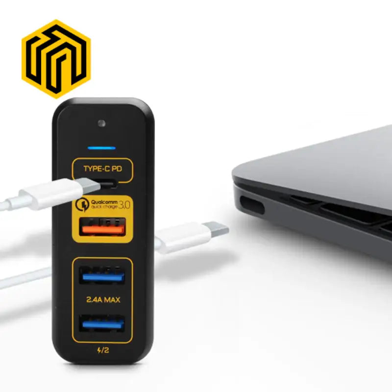 Thinkway - CORE D754 PD Quick 4-Port PPS Fast Charger - Thinkway - Charging Hub - Harumio