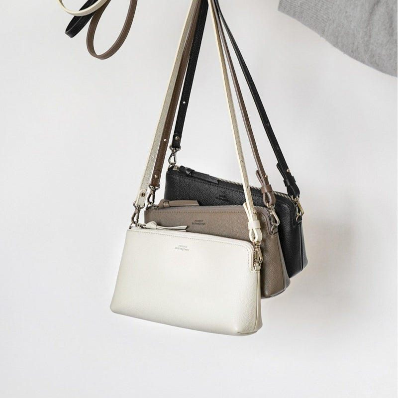proper belongings - Zipper Mini Bag