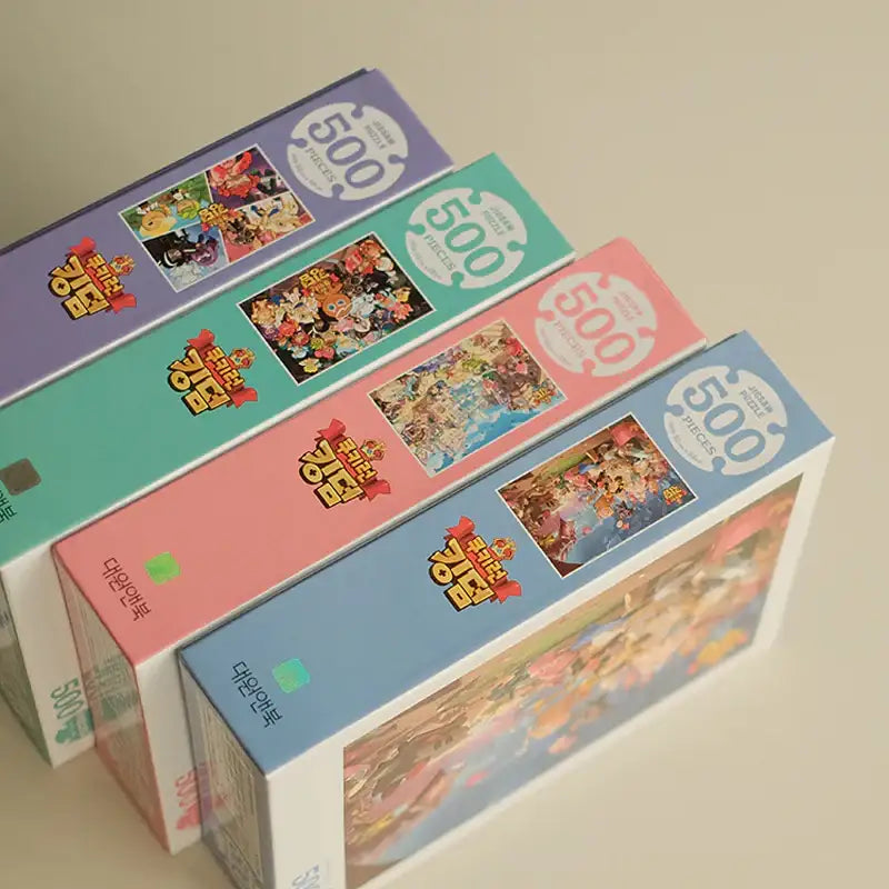 Cookie Run - 500 Pieces Jigsaw Puzzle - Cookie Run - Toys - Harumio