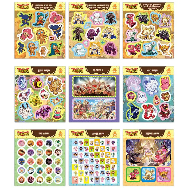 Cookie Run - Mini Sticker Book - Cookie Run - Accessories - Harumio