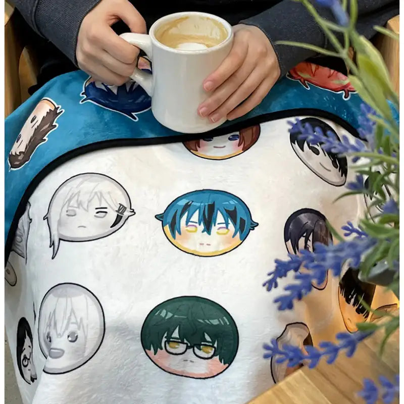 Excuse Me, but the World Will Be Gone for a While - Double-sided Webtoon Blanket - Webtoon Shop - Blanket - Harumio