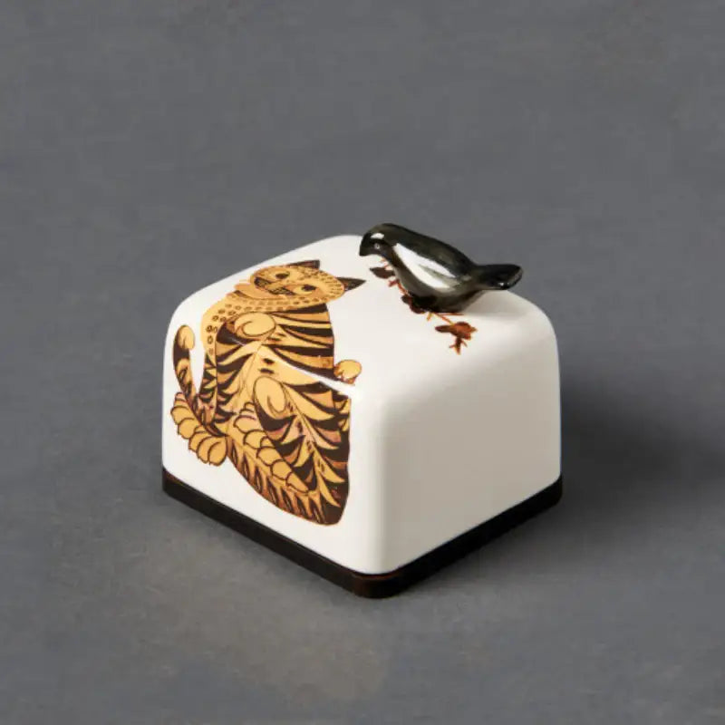 HK Studio - Tiger & Magpie Music Box - HK Studio - Music Box - Harumio
