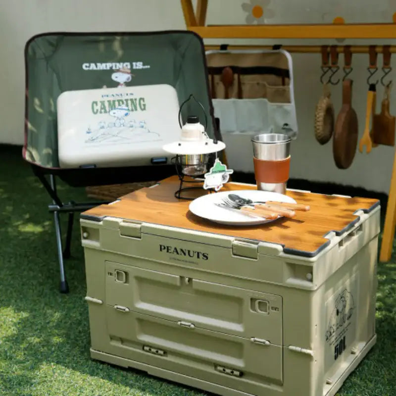 Bo Friends x Peanuts - Snoopy Camping Box - Bo Friends - Box - Harumio