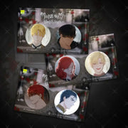 It Seems Like I've Fallen into a Reverse Harem Game - Can Badge - Daon Webtoon Store - Can Badge - Harumio