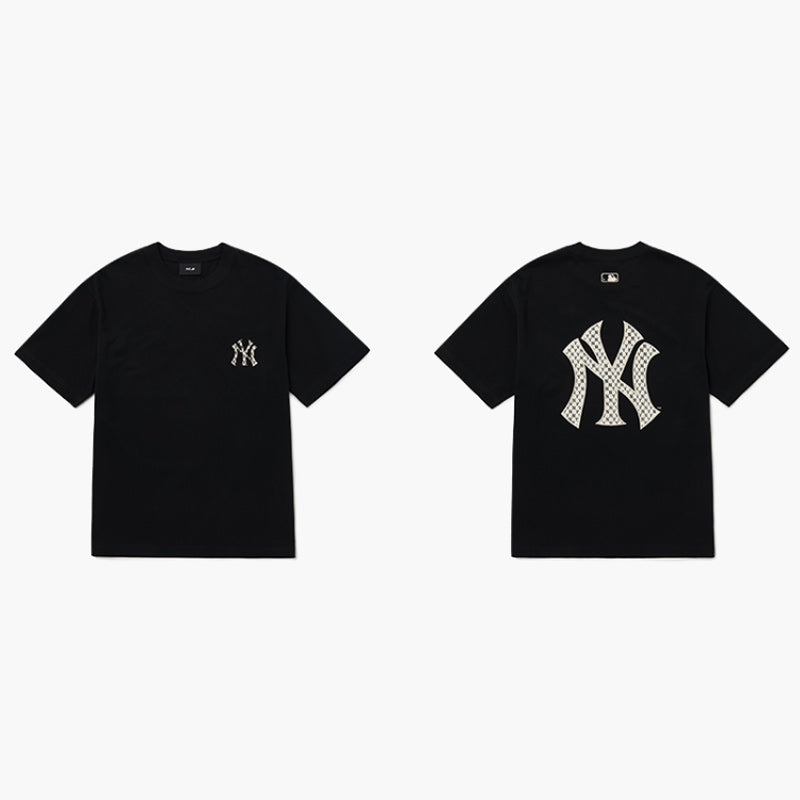 MLB Korea - Classic Monogram Clipping Back Logo Short Sleeve T-Shirt